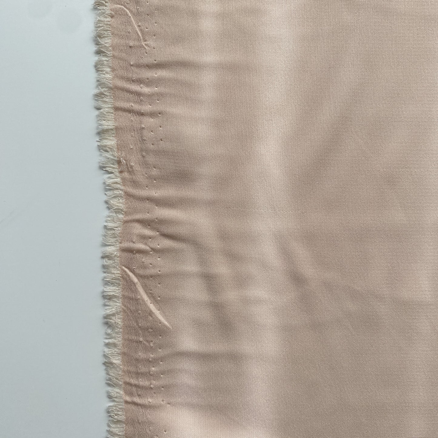 Deadstock Nude Polyester Lining Fabric