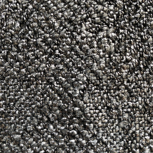 Deadstock Silver with Black and White Doubled-Sided Tweed